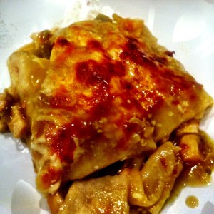 GreenChileChickenEnchilada